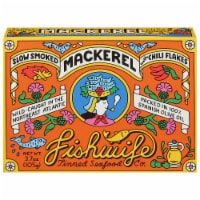 Fishwife Tinned Slow Smoked Mackeral with Chili Flakes Perspective: Main