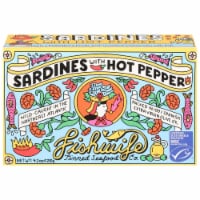 Fishwife Tinned Wild Caught Sardines with Hot Peppers Perspective: Main