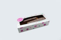 Mary Lou Donuts Chocolate Iced Cream Filled Long John Perspective: Main