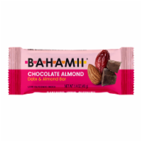 Bahamii Chocolate Almond Date & Almond Bar Perspective: Main
