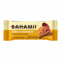 Bahamii Honey Cinnamon Date & Almond Bar Perspective: Main