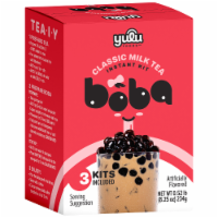 J Way Classic Milk Tea Boba Kit, 3 pk - City Market