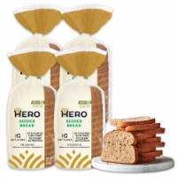 Hero Bread™ 1g Net Carb Seeded Sandwich Bread Delicious Keto Friendly Wheat Bread