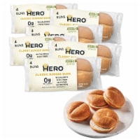 Hero Bread™ 0g Net Carb Hamburger Buns Delicious Keto Friendly Burger Buns