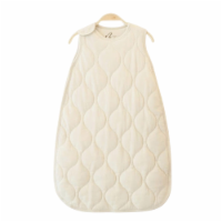Organic Neutral Sleepy Vest in Natural Undyed Cotton 1.0 TOG