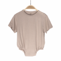 Super Soft Bamboo Bodysuit - 12-18 / Taupe