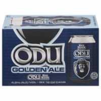 New Realm Brewing Company ODU™ Golden Ale Craft Beer Cans Perspective: Main