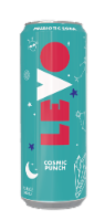 Levo® Prebiotic Cosmic Punch Soda Can Perspective: Main
