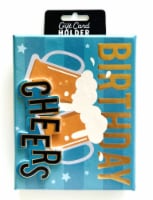 Surface Packaging Birthday Cheers Mugs Rectangle Gift Card Holder Box Perspective: Main