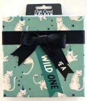 Surface Packaging Wild One Square Gift Card Holder Box Perspective: Main