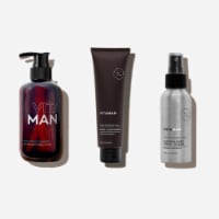 Essential Shower Kit, Face & Body Cleanser, Moisturizer, Ocean Spearmint Deodorant, For Men