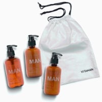 Oily Hair & Dandruff Treatment Kit for Men, Ylang Ylang Shampoo, Scalp Treatment Conditioner