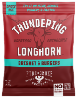 Fire & Smoke Society® Thundering Longhorn™ Brisket & Burgers Seasoning Perspective: Main