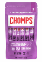 Chomps® Taco Seasoned Beef Meat Sticks Perspective: Main