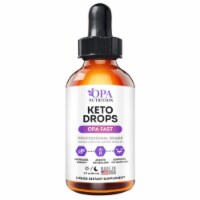 OPA NUTRITION Fast Keto Diet Drops with Green Tea, African Mango, and Raspberry Ketones