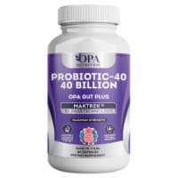 OPA NUTRITION Gut Plus - Adult Probiotics 40 Billion CFU for Stomach Acid Resistant