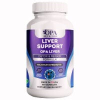 OPA NUTRITION Liver Support, Cleanse, Detox & Repair, Milk Thistle, Chicory Root - 60 Ct