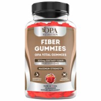 OPA NUTRITION Fiber Gummies, Digestion & Bowel Movement Health, Aids Cholesterol - 60 Ct