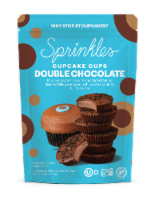 Sprinkles Double Chocolate Cupcake Cups Candy Bag Perspective: Main