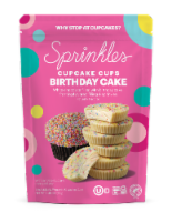 Sprinkles Birthday Cake Cupcake Cups Perspective: Main