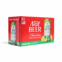 Not Beer® Lemon Lime American Sparkling Water Cans Perspective: Main
