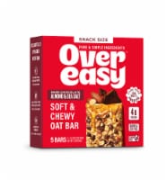 Over Easy™ Dark Chocolate Almond Sea Salt Soft & Chewy Oat Bars Perspective: Main