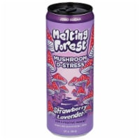 Melting Forest™ Mushroom D-Stress Strawberry Lavender Sparkling Adaptogenic Drink Perspective: Main