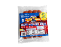 Snap-O-Razzo® Skinless Big Fatty Beefy Butcher Dogs Perspective: Main