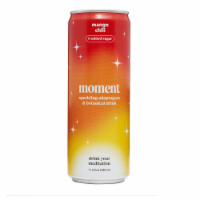 Moment Botanical Sparkling Drink Mango Chili Perspective: Main