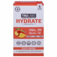 Trulabs® Hydrate™ Electrolyte Drink Mix Peach Mango Perspective: Main