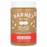 Barney Butter Peanut Butter Spread Bare Smooth - 16 oz (454 g) Perspective: Main
