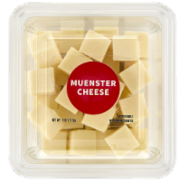 Upper Cut® Muenster Cheese Cubes Perspective: Main