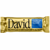 David™ Chocolate Chip Cookie Dough Protein Bar Perspective: Main