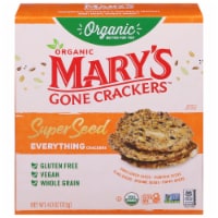 Organic Mary's Gone Crackers™ Super Seed Everything Crackers Perspective: Main