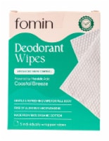 Fomin Full Body Deodorant Wipes - Coastal Breeze Perspective: Main