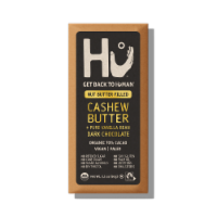 Hu® Cashew Butter + Pure Vanilla Bean Organic Stone-Ground Cacao Dark Chocolate Bar