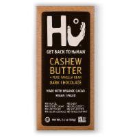 Hu® Cashew Butter + Pure Vanilla Bean Organic Stone-Ground Cacao Dark Chocolate Bar