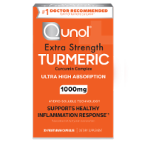 Qunol® Extra Strength Turmeric Ultra High Absorption Vegetarian Capsules 1000mg Perspective: Main