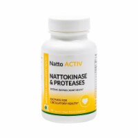 Dynamic Enzymes Natto Activ Nattokinase & Proteases Systemic Enzymes, 90 Capsules