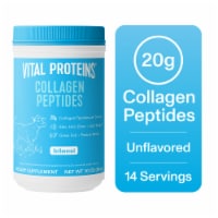 Vital Proteins Collagen Peptides for Skin, Hair, Bone & Joint Support 20g Collagen Unflavored Powder Perspective: Main
