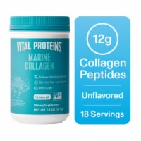 Vital Proteins Marine Collagen for Hair, Skin, Nail & Joint Support 12g Collagen Unflavored Powder Perspective: Main