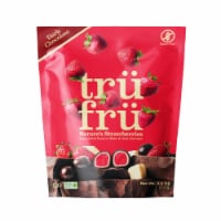 Tru Fru Freeze-Dried Strawberries in Dark Chocolate Valentine Candy