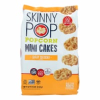 SkinnyPop Popcorn Vegan Sharp Cheddar Mini Cakes