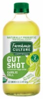 Farmhouse Culture Always Organic Gut Shot Garlic Dill Fermented Veggie Drink Perspective: Main