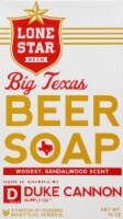 Duke Cannon Woodsy Sandalwood Scent Lone Star Beer Soap Perspective: Main