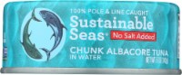 Sustainable Seas® No Salt Added Chunk Albacore Tuna in Water