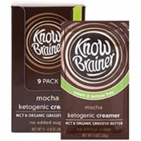 Know Brainer - Creamer Mocha Lctose Free - Case of 9 - 1 OZ