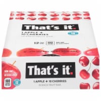 That's It® Apple + Cherries Fruit Bars