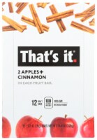 That's It Gluten Free Apple + Cinnamon Fruit Bars