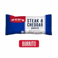 Red’s Steak & Cheddar Frozen Burrito Perspective: Main